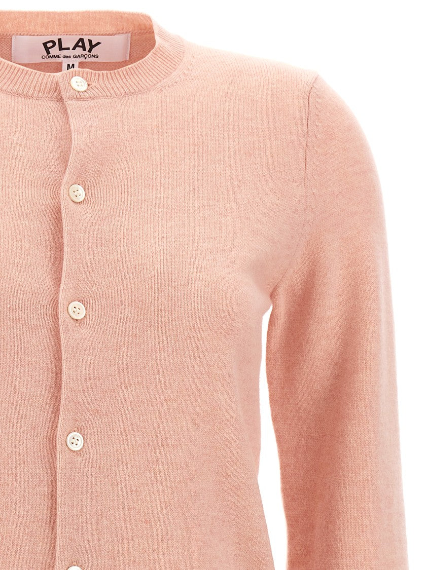 Comme Des Garçons 'Small Heart' Cardigan