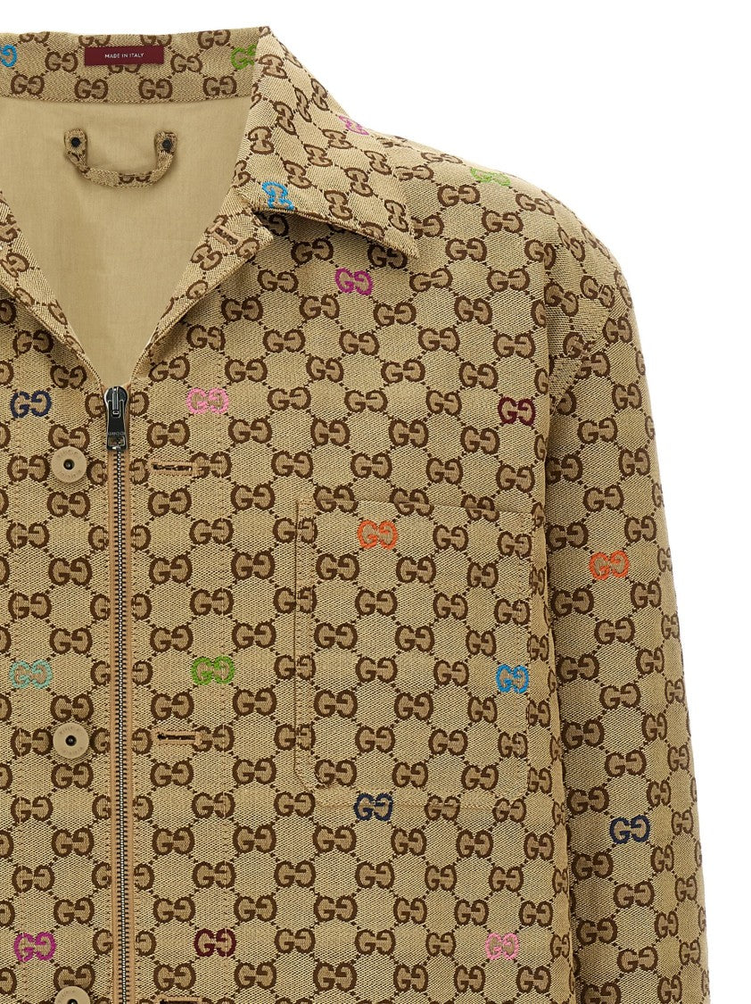 Gucci Multicolor Fil Coupe Jacket