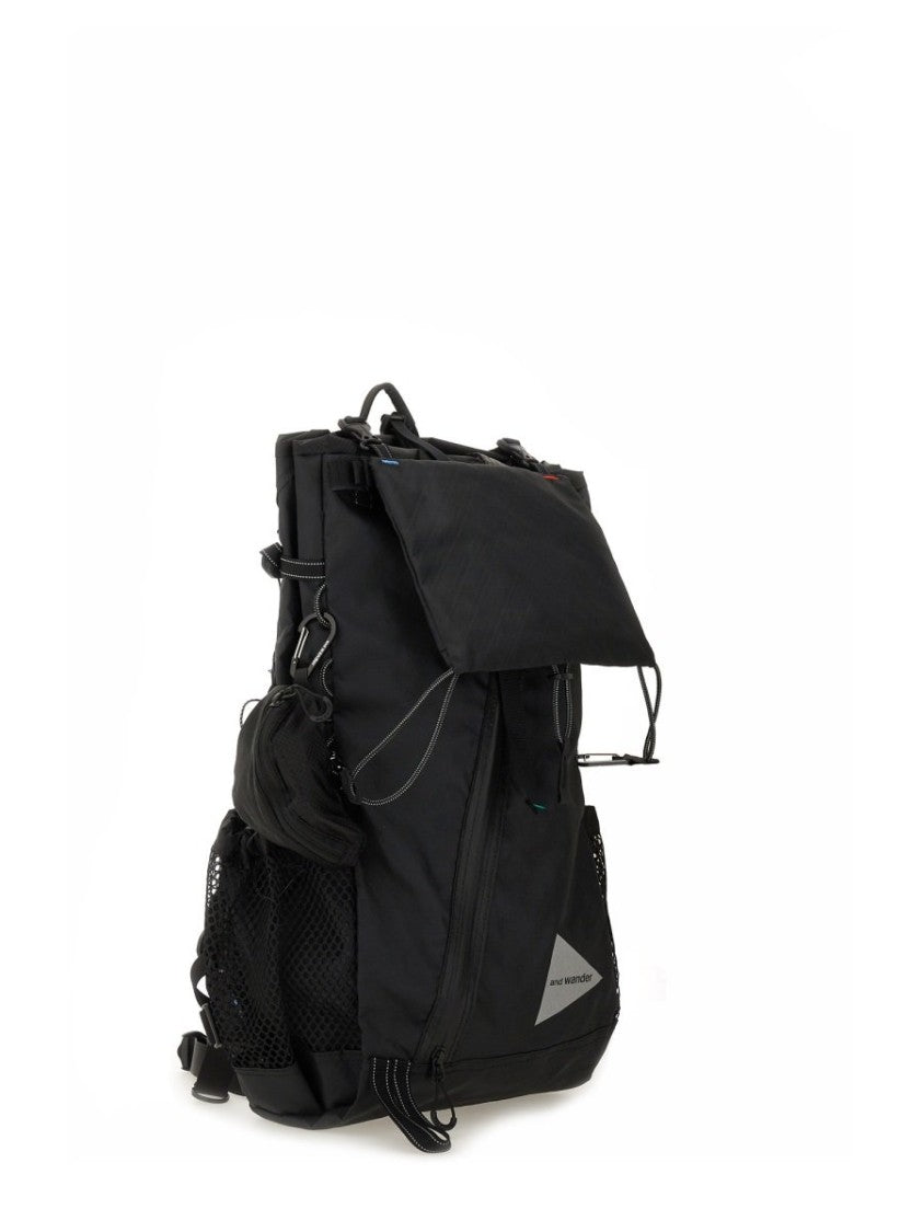 And Wander Structured Minimalist Black Bag With Clean Lines