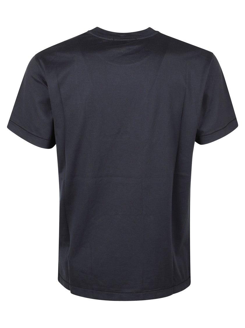 Stone Island Timeless Round Neck T-Shirt With Subtle Logo Detail