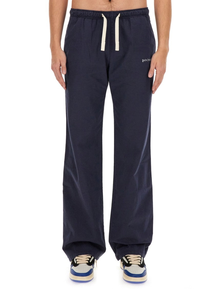 Palm Angels Pants With Logo