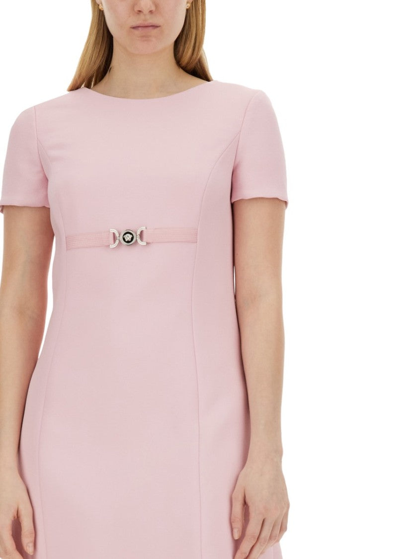 Versace Medusa '95 Short-Sleeved Mini Dress
