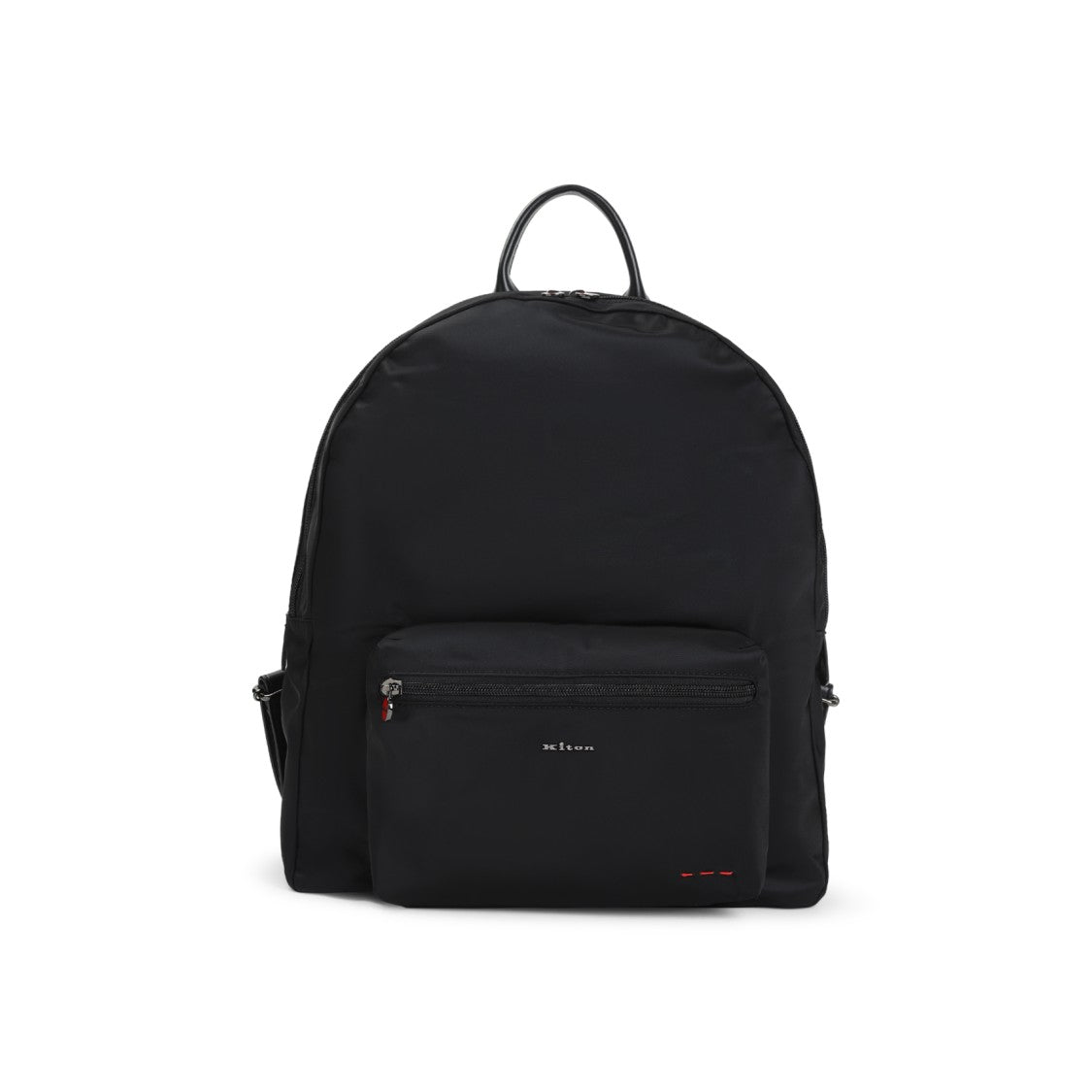 Kiton Black Polyamide Backpack