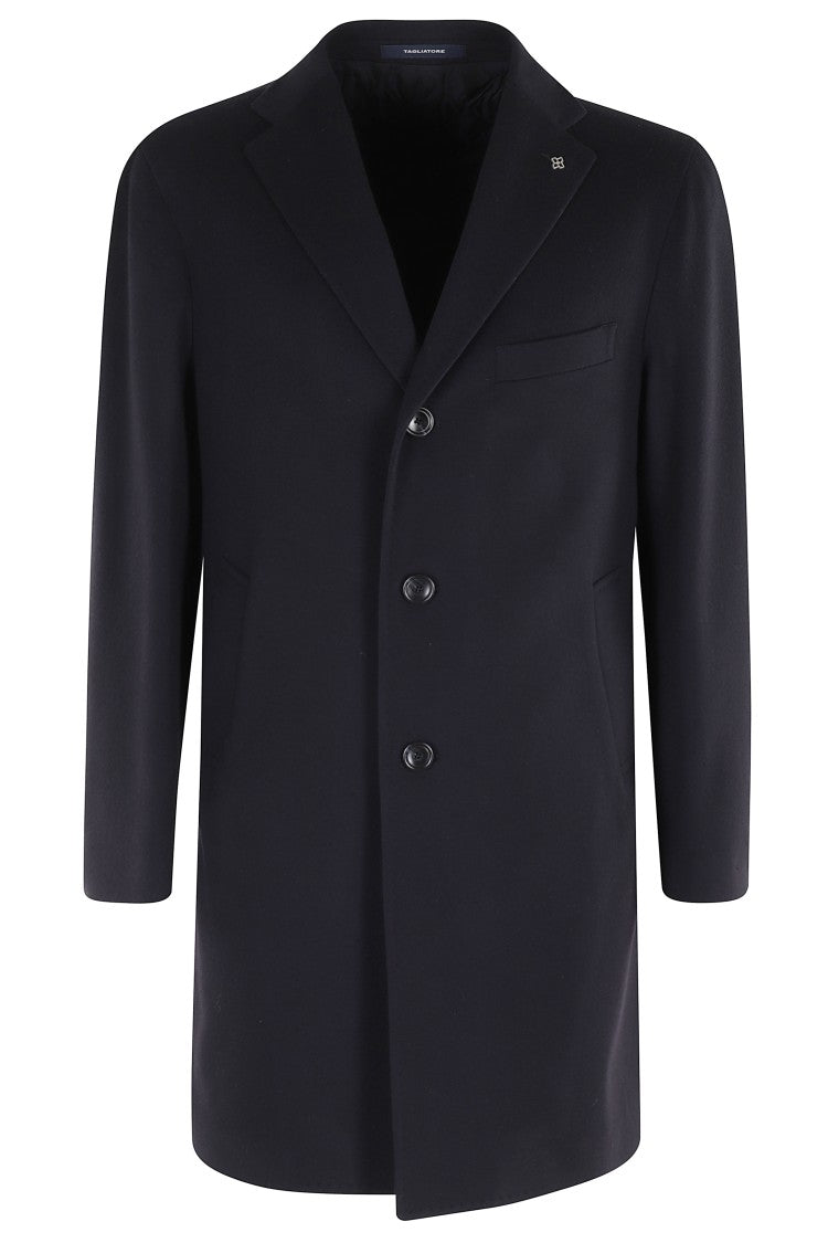 Tagliatore Single-Breasted Cut-Off Coat