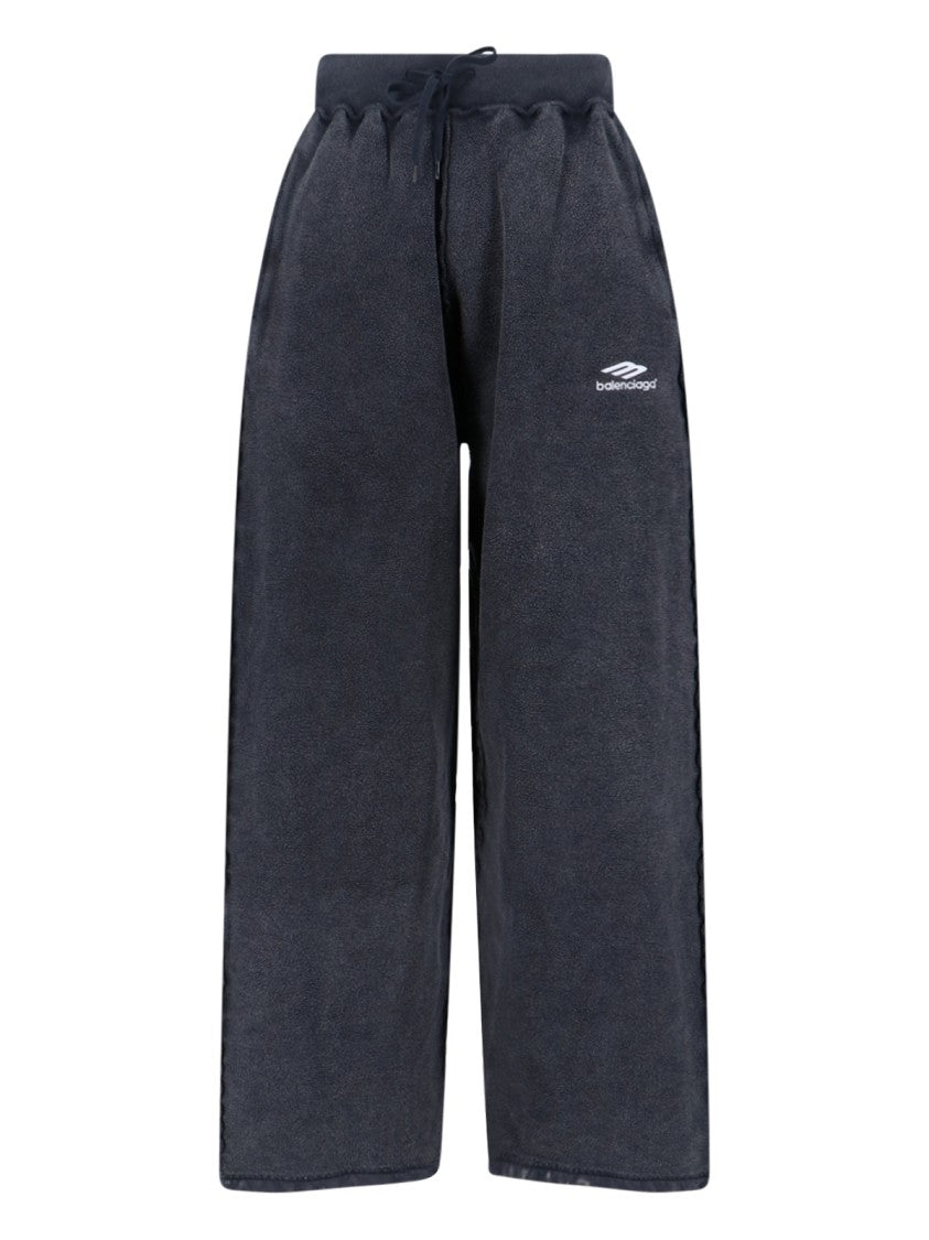 Balenciaga Tailored Black Trousers With Straight Leg Cut