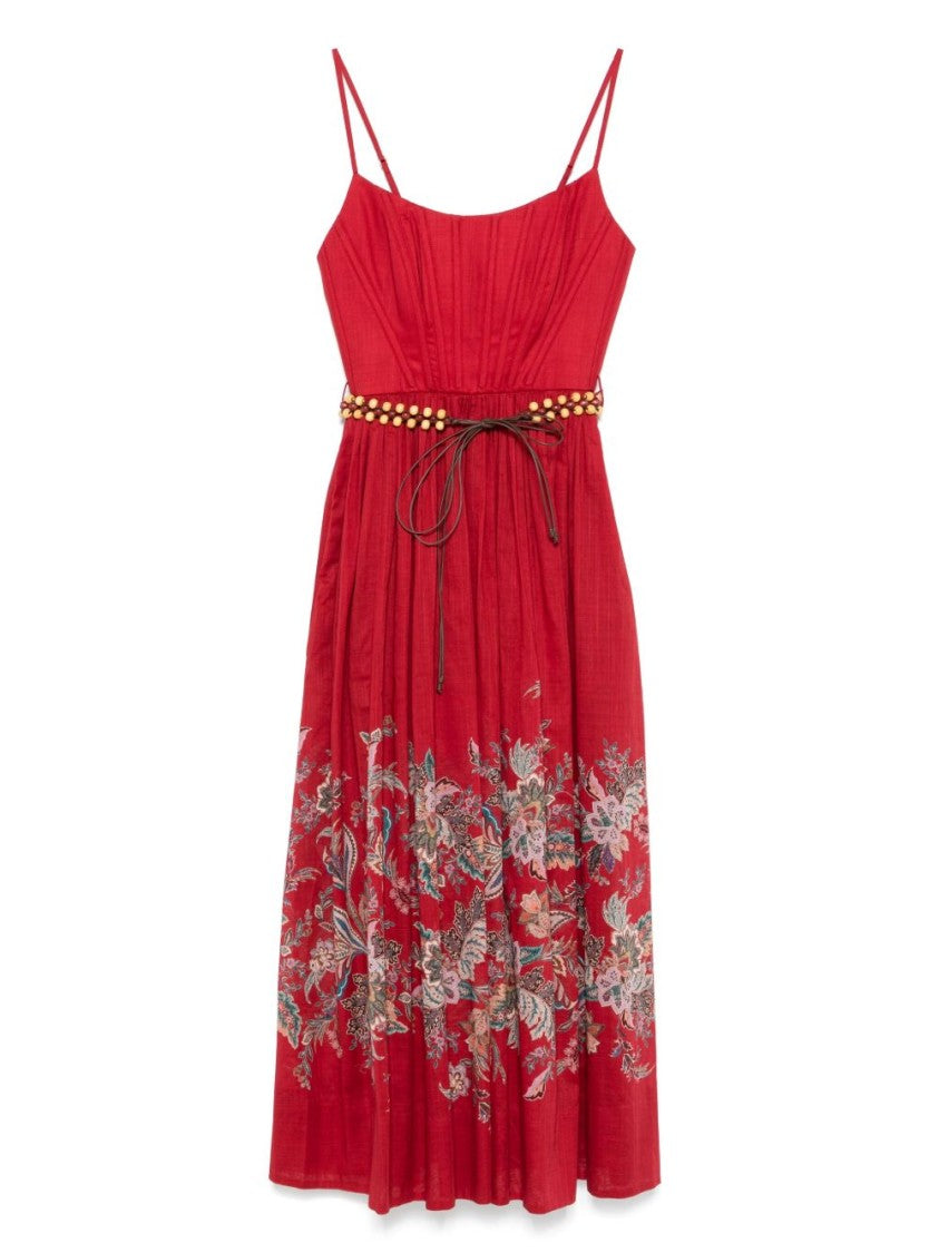 Zimmermann Rhiannon Corset Midi Dress