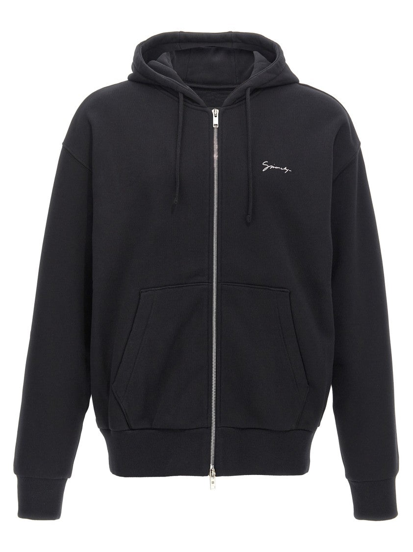 Givenchy Oggetti Di Hubert' Back Print Cotton Hoodie