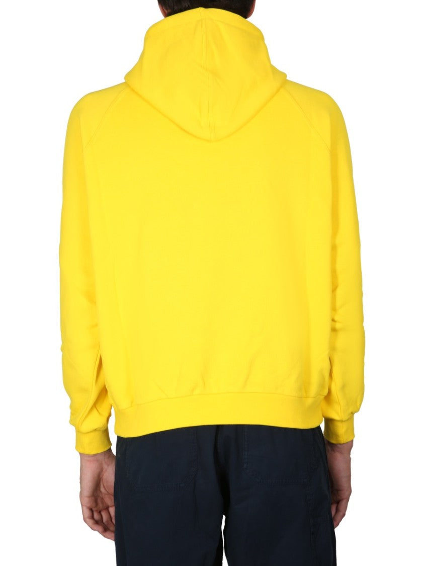 Sunnei Relaxed-Fit Drawstring Hood Sweatshirt