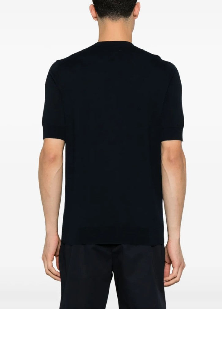 Lardini Relaxed Fit Black T-Shirt
