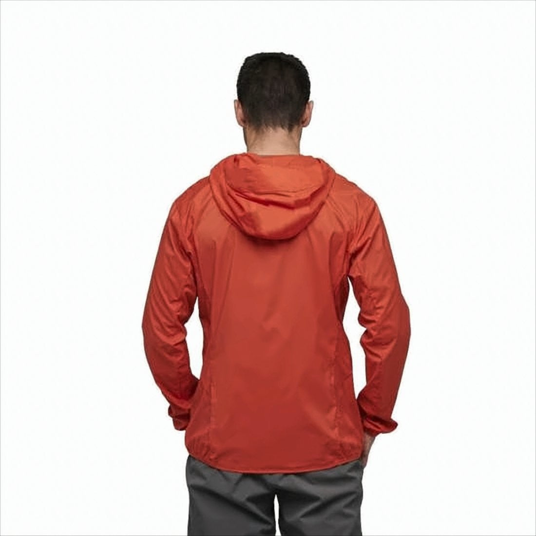 Black Diamond Lightweight Hooded Jacket With Tailored Fit And Chest Pocket