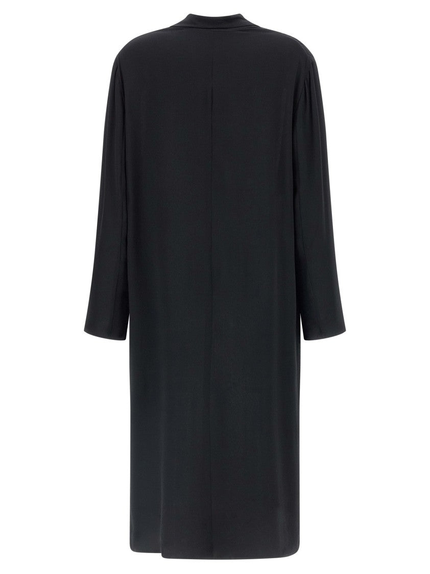 Alberta Ferretti Silk Georgette Coat