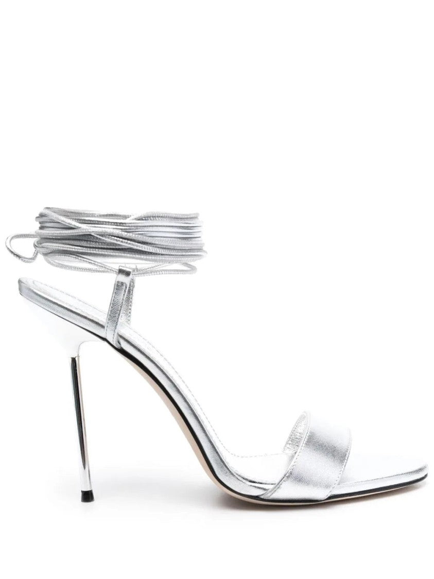 Paris Texas Guya Lace Up Over Knee Sandal