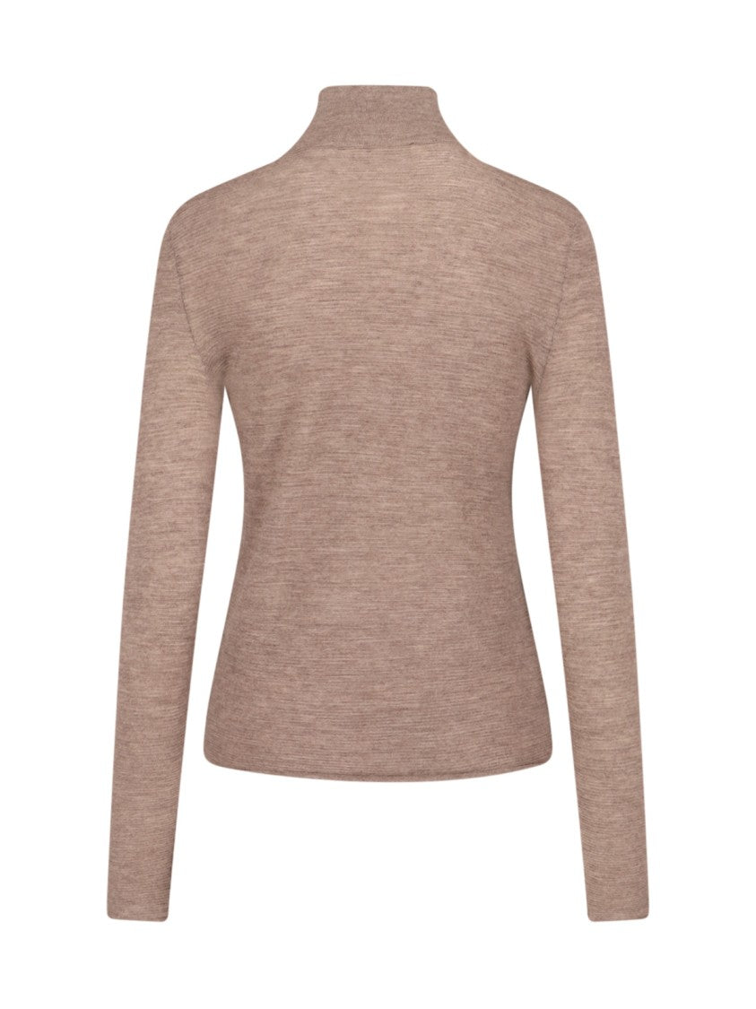 Lisa Yang "The Lory" Sweater Brown