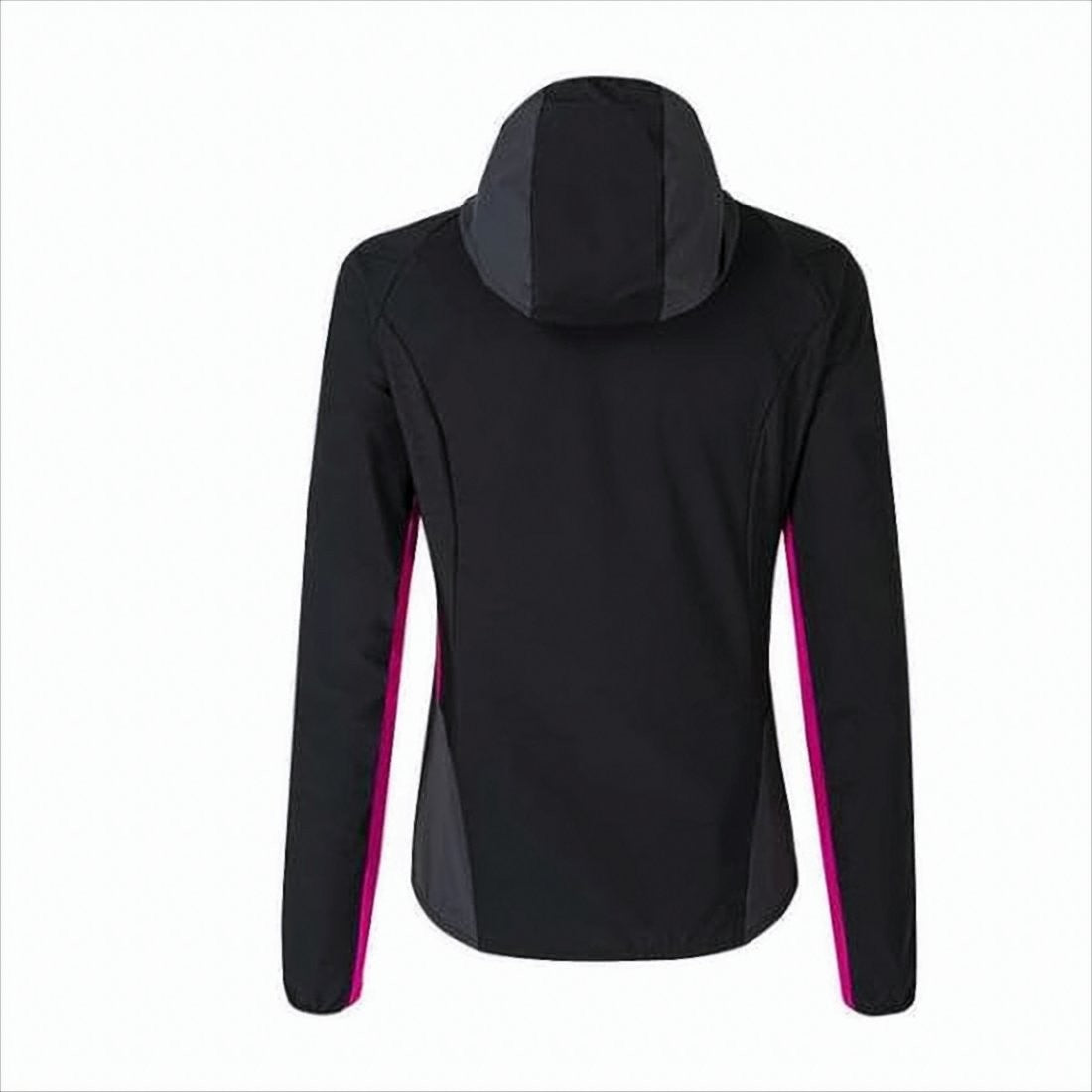 Montura Fitted Black Jacket With Magenta Panels