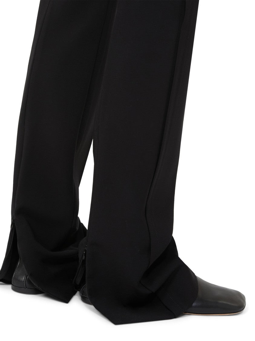Max Mara Tailored Black Trousers With Classic Straight-Leg Cut