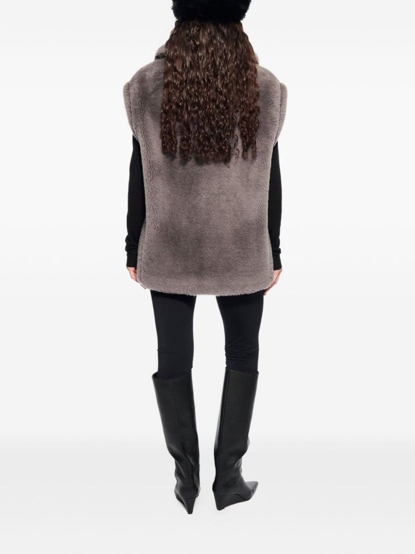 Stand Structured Grey Jacket With Classic Silhouette
