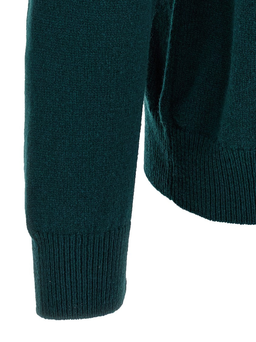 Zanone Slim Fit Virgin Wool Crewneck Sweater