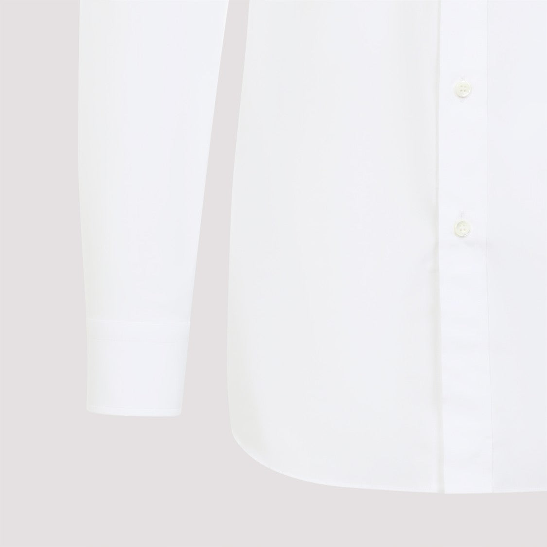 Brioni White Cotton Shirt