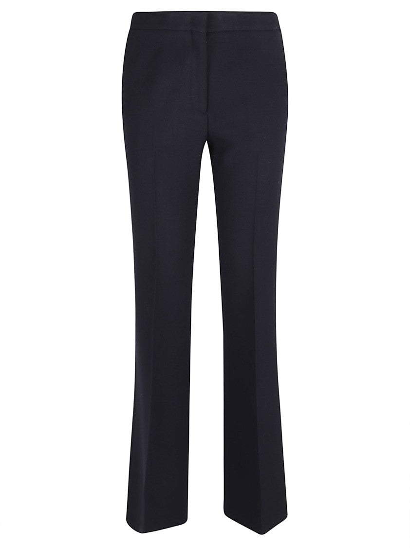 Etro High-Waisted Stretch Wool-Blend Gabardine Trousers