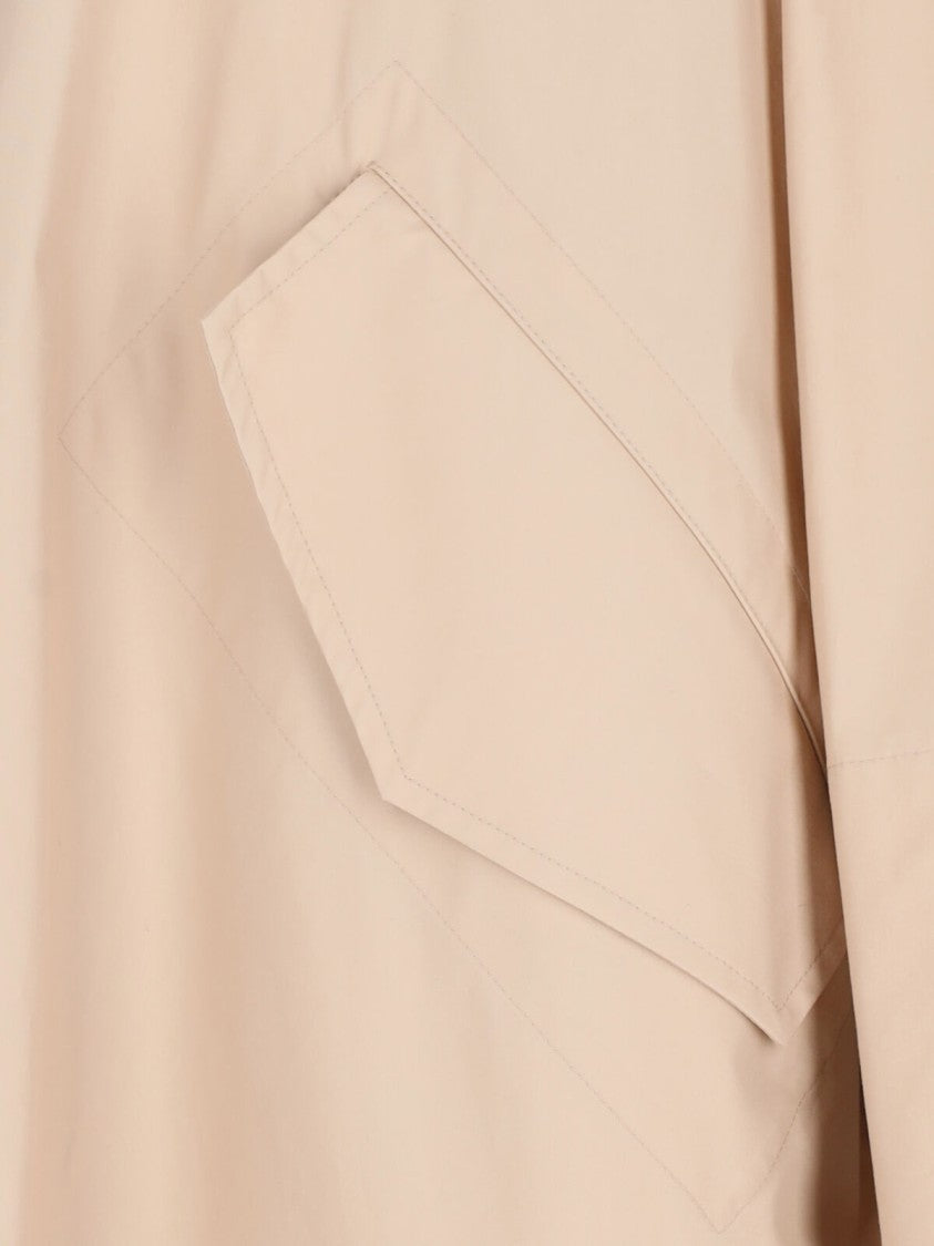 Jil Sander "Logo Retro" Parka - Beige
