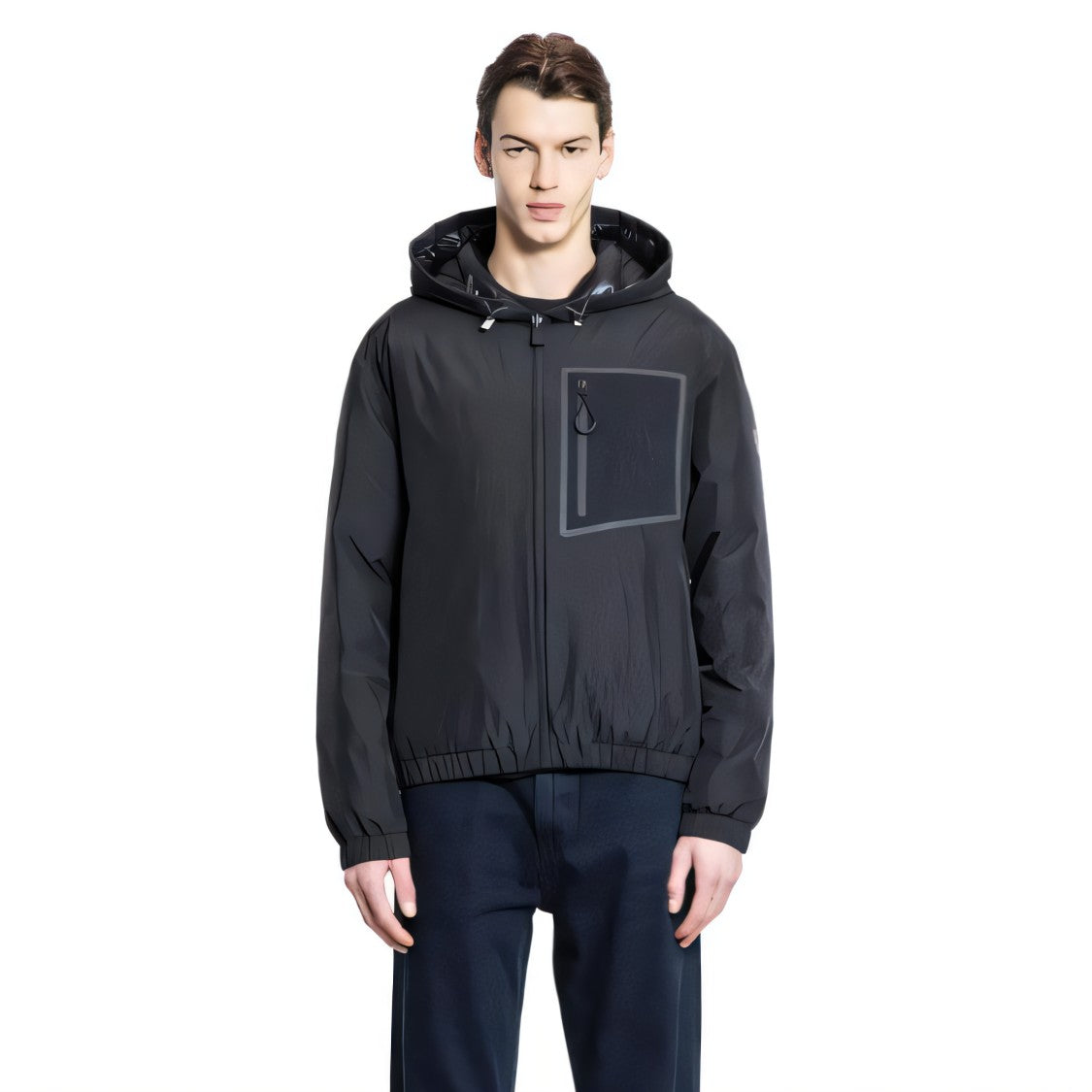 Moncler Matte Dual-Layer Down Jacket