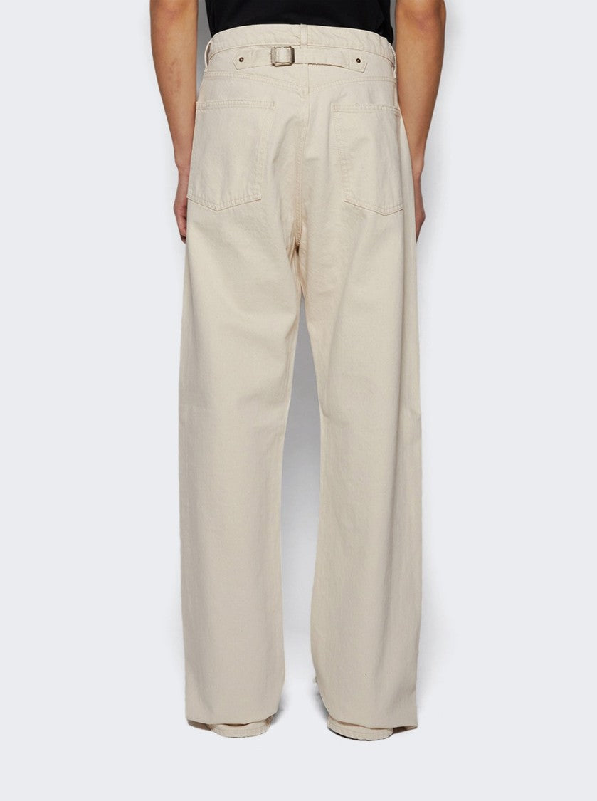 Maison Margiela Pants Ecru Melange