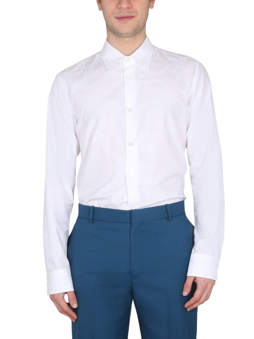 Alexander Mcqueen Graffiti Logo Shirt