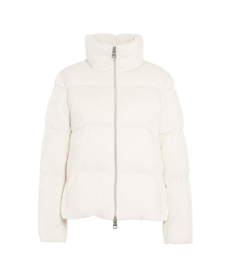 Herno Lightweight Puffer Jacket With High Collar
