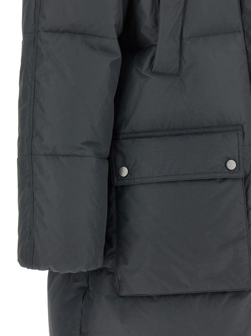 Brunello Cucinelli 'Shiny Zipper Pull' Down Jacket