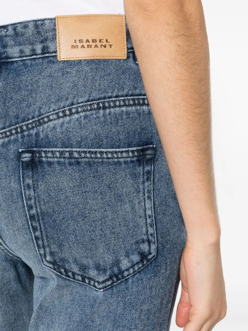 Isabel Marant Belvira High-Rise Bootcut Denim  Jeans