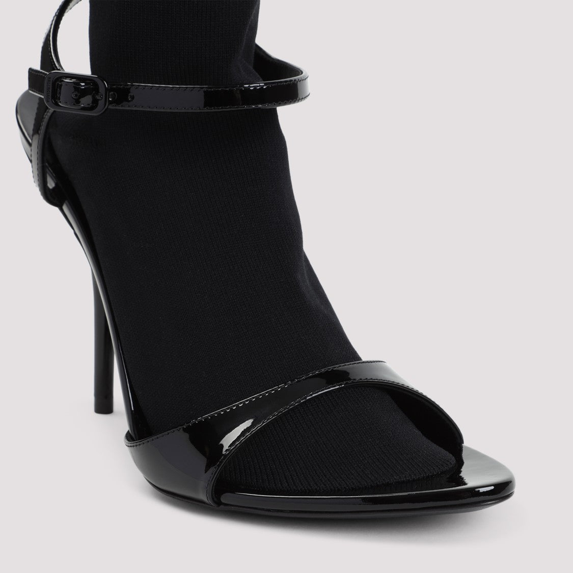 Balenciaga Black Cotton Avenue H110 Sock Boots
