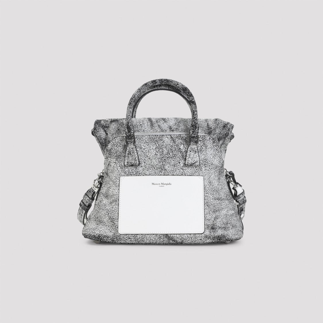 Maison Margiela Textured Calf Leather Shoulder Bag