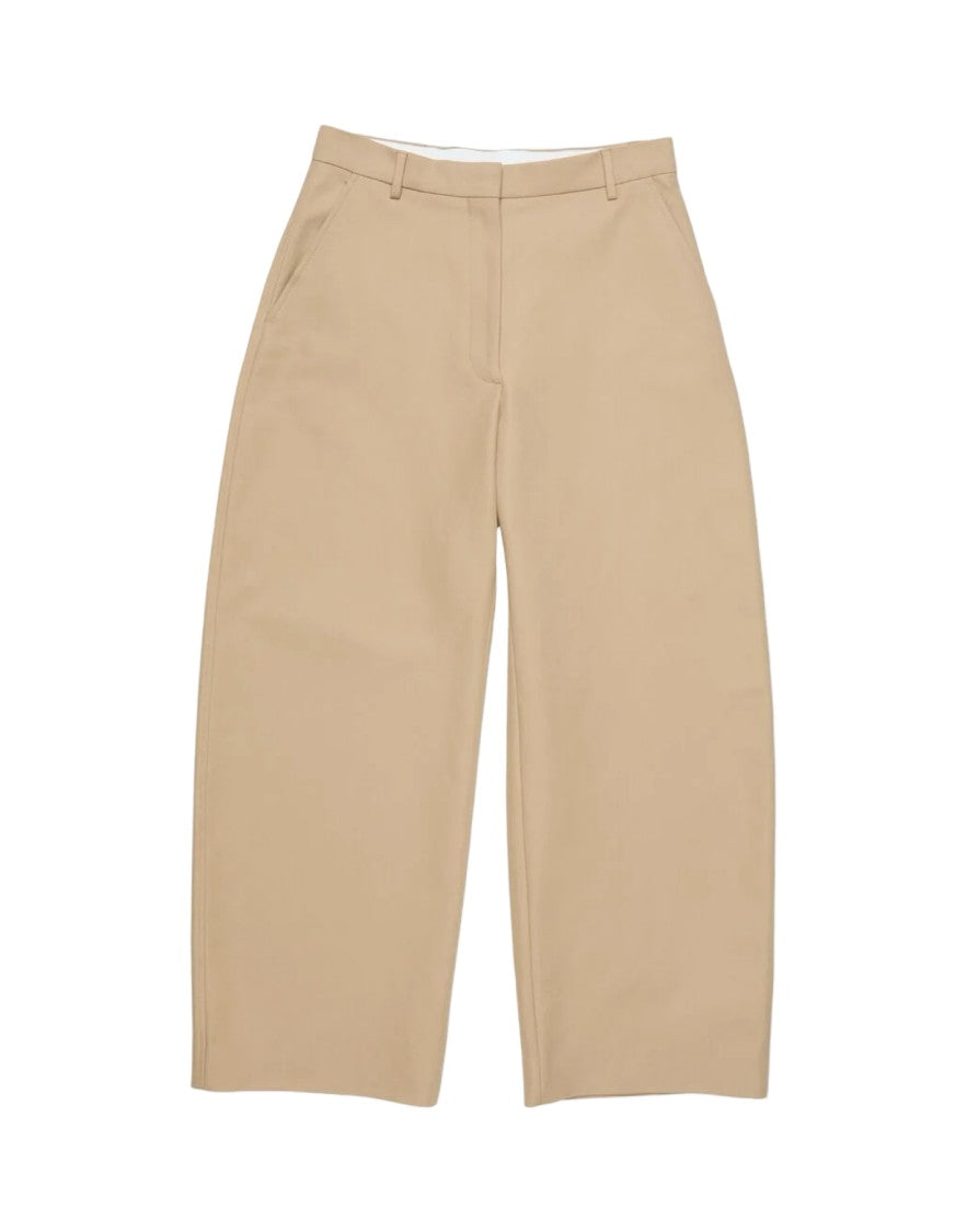 Acne Studios Beige Cotton Casual Pants