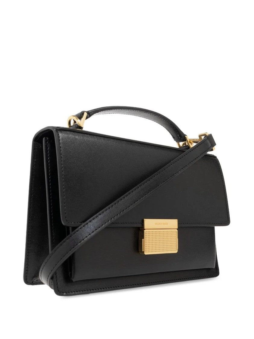 Golden Goose Black Leather Venezia Bag
