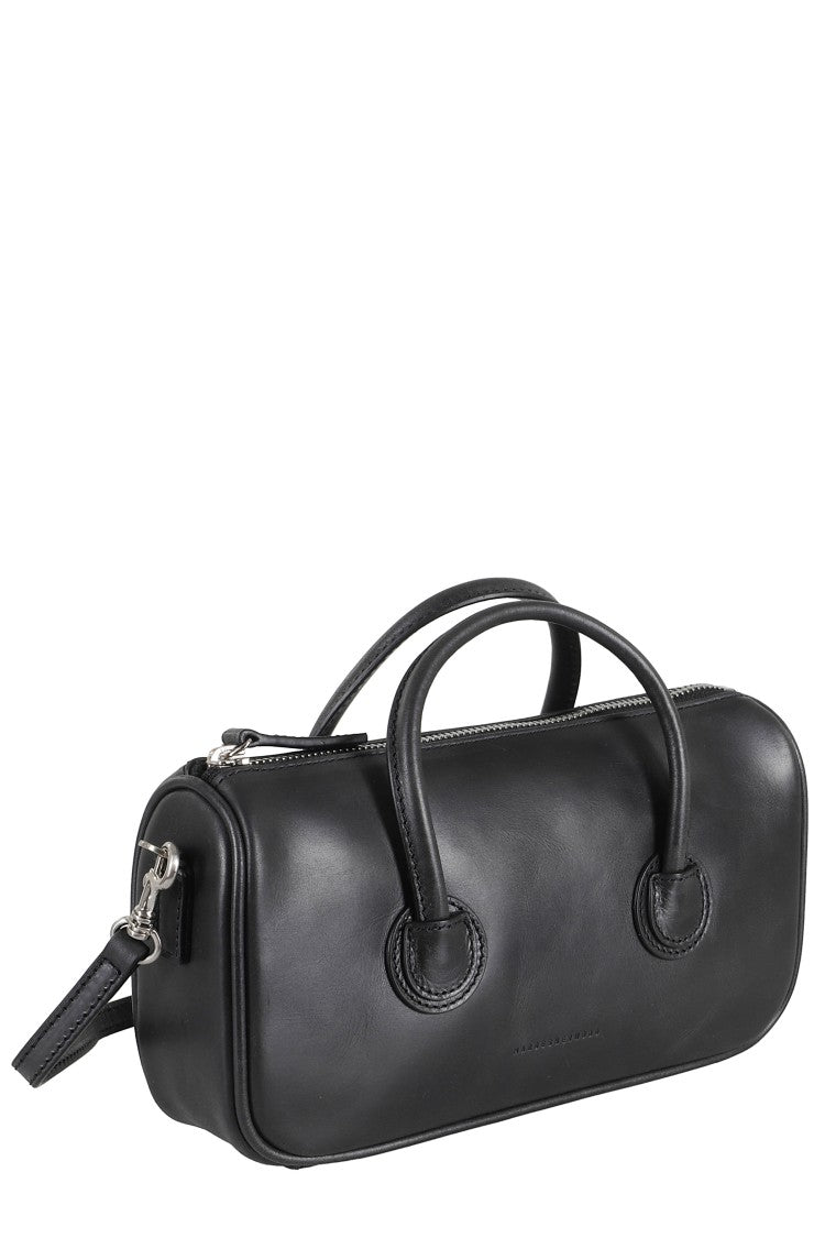 Margesherwood Rectangular Leather Zipper Bag