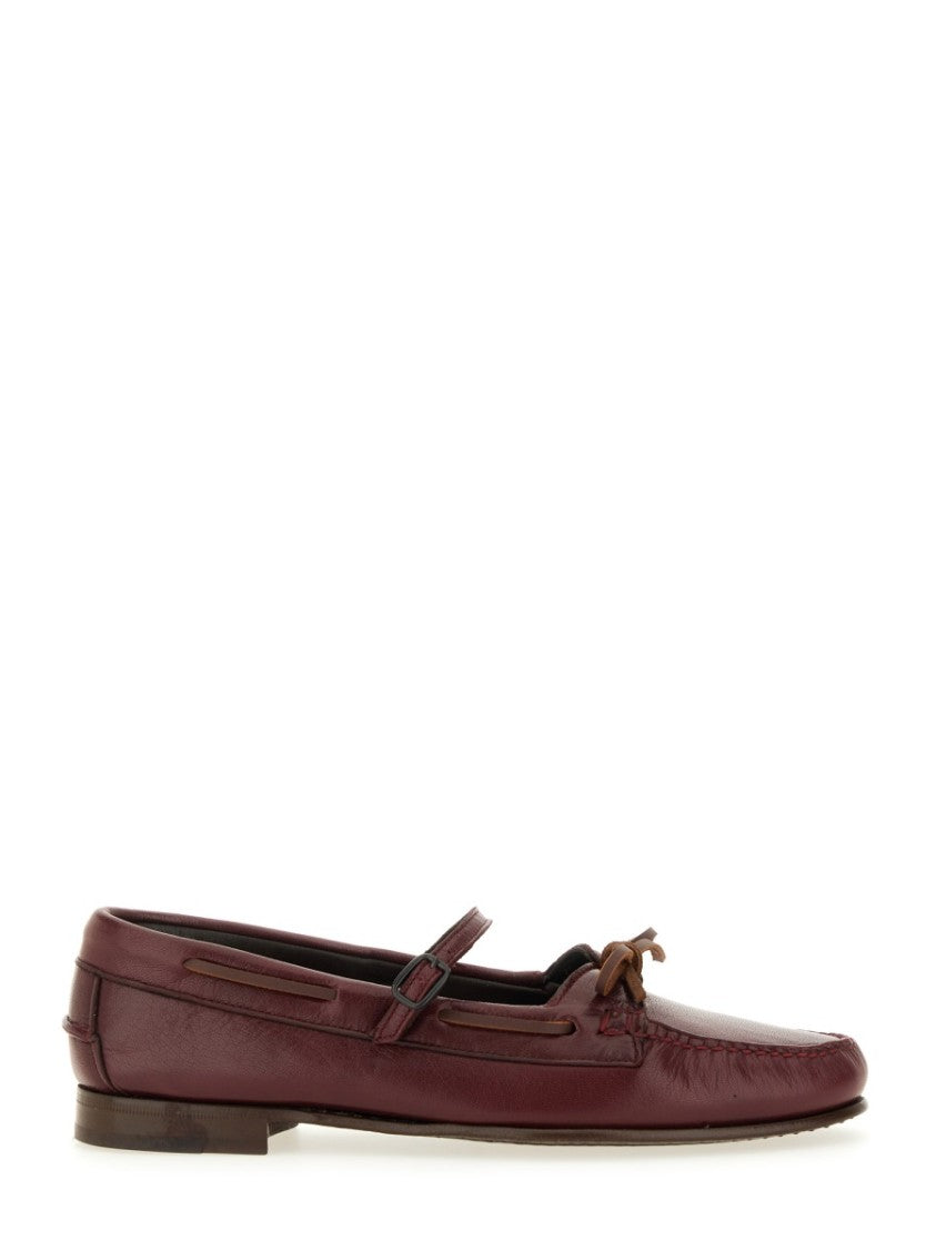Hereu "Mary Jane Lorea Supple Shiny" Moccasins