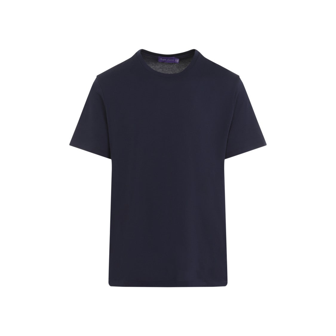 Ralph Lauren X Purple Label Plain Deep Blue Crew Neck T-Shirt