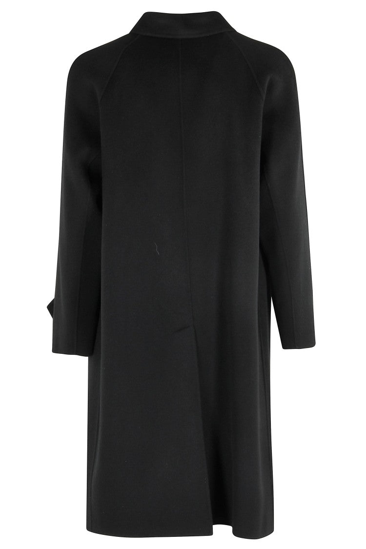 Department Five Single-Breasted Wool Coat With Shirt Collar And Button Closure
