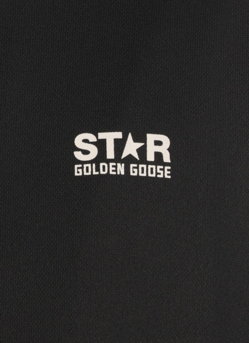 Golden Goose Black High Neck Black Sweatshirts