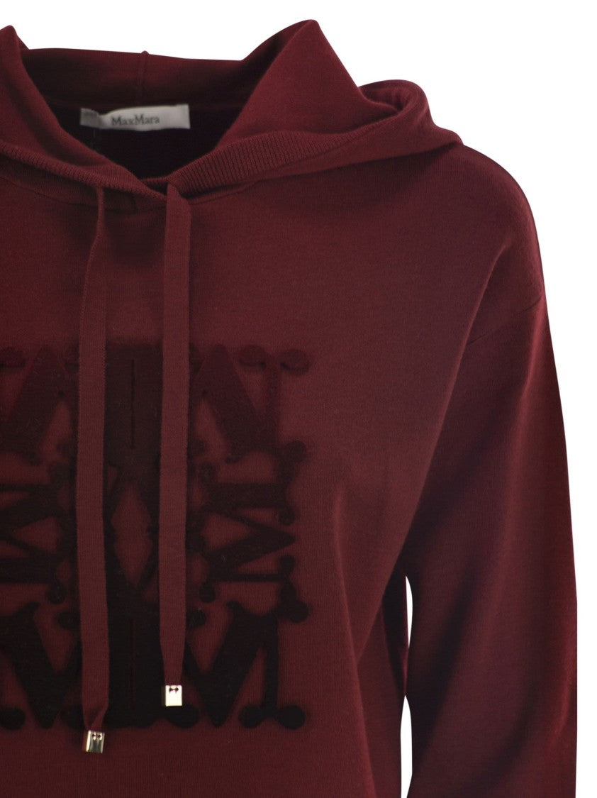 Max Mara Taddeo Sweatshirt In Wool Yarn