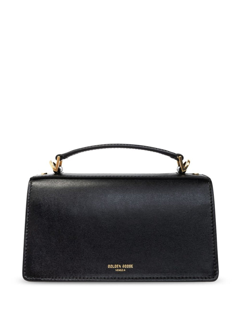 Golden Goose Black Leather Handbag