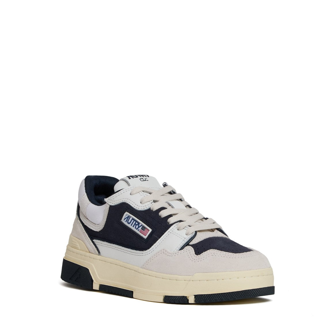 Autry Clc Low Sneakers In White Leather