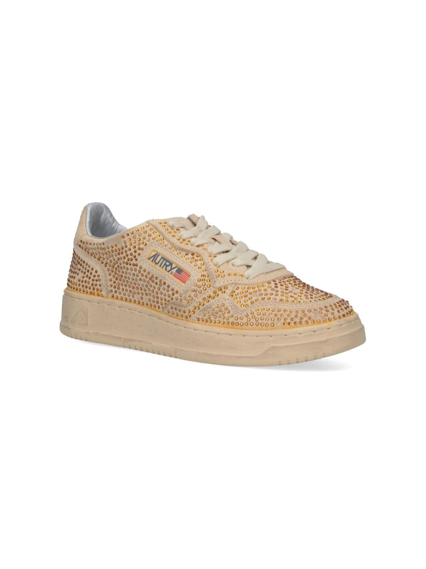 Autry Low-Top Beige Sneakers