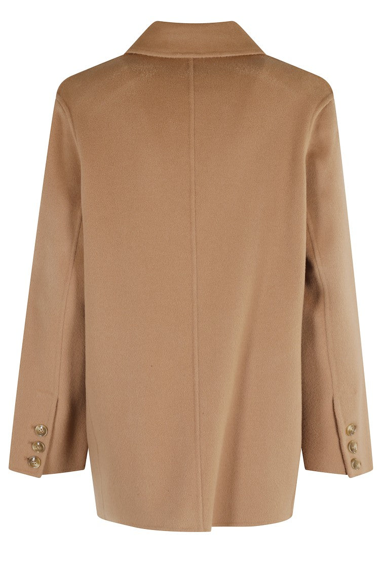Semi Couture Tailored Wool Jacket With Notched Lapel