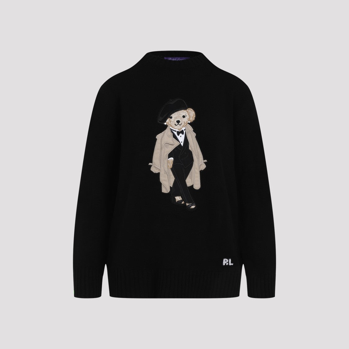 Polo Ralph Lauren Relaxed Fit Black Cashmere Sweater