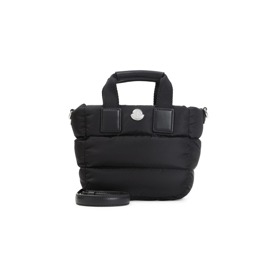 Moncler Micro Caradoc Black Polyamide Shoulder Bag