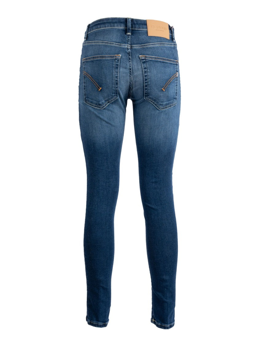 Dondup Fitted Jeans With Classic Five-Pocket Design
