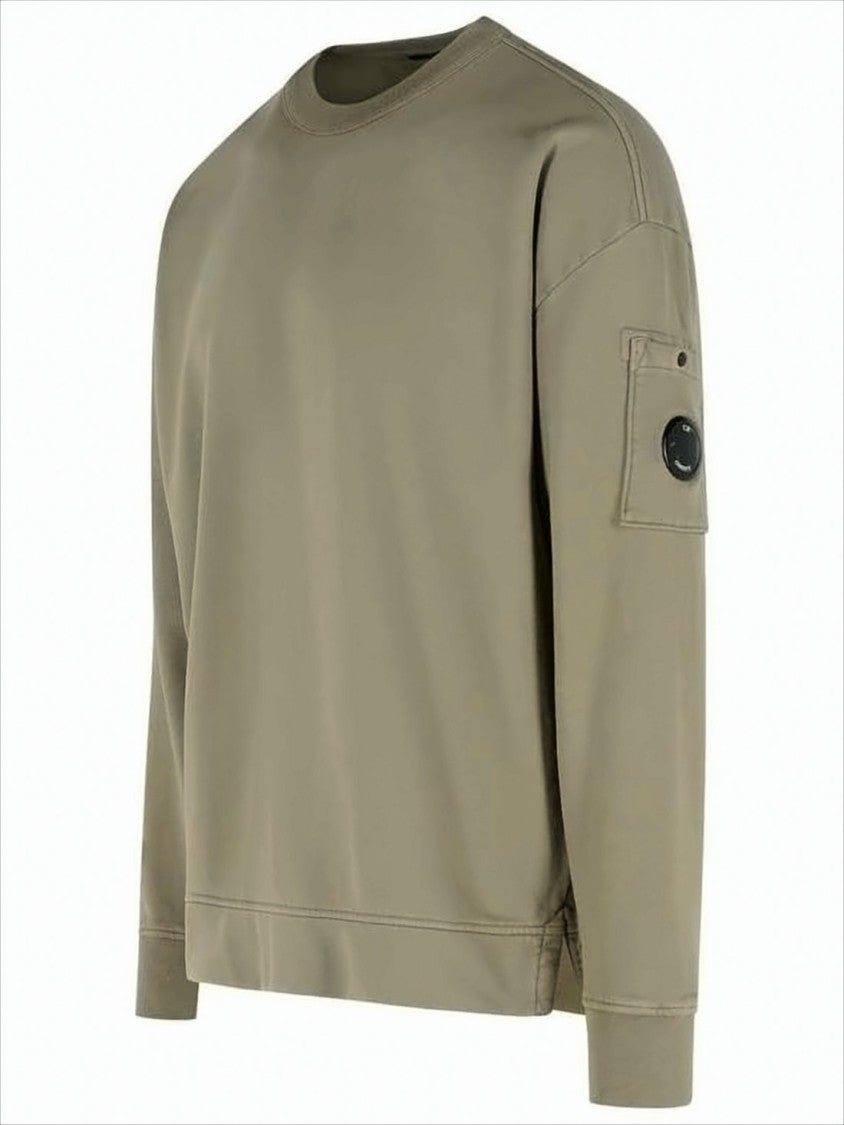 C.P. Company Relaxed Fit Long-Sleeve Cotton T-Shirt With Minimalist Pocket Detail