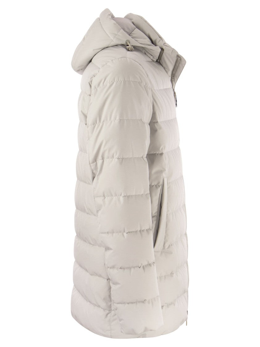 Herno Medium Hooded Down Jacket
