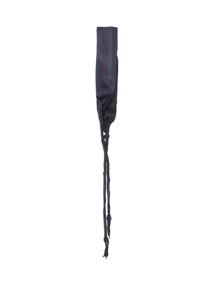 Our Legacy Twisted Tie – Blue/Striped